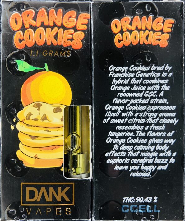 Dank Vape Orange Cookies